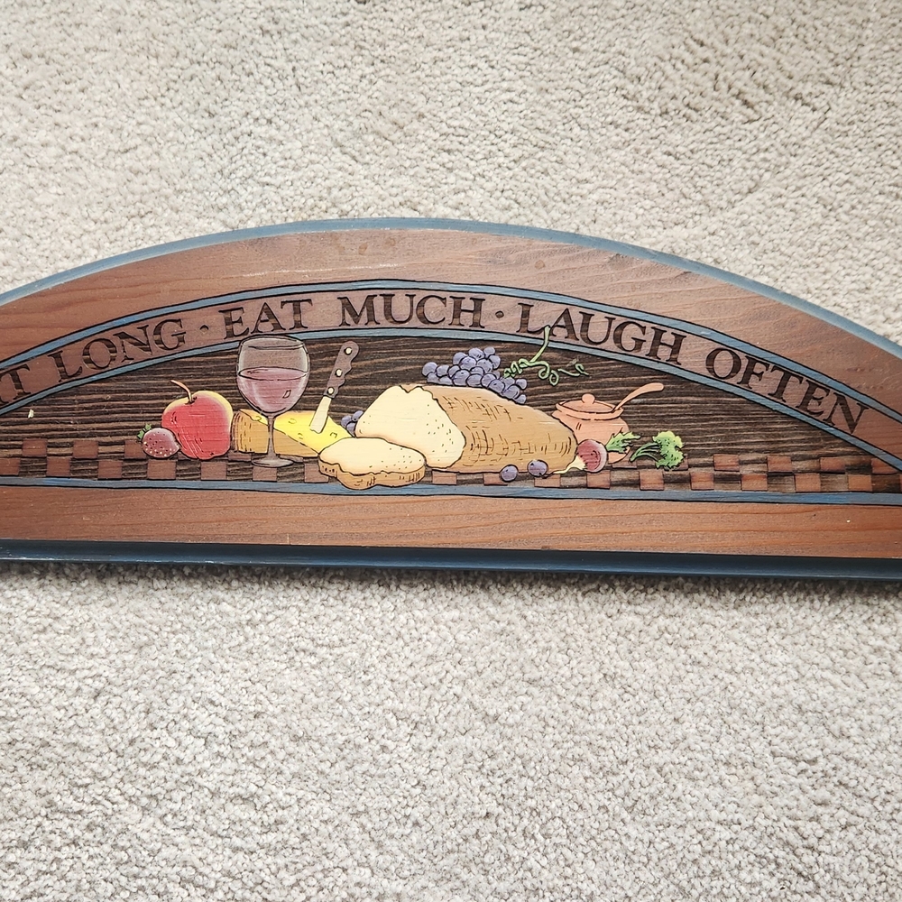 Source Unknown Rustic Kitchen Wall Accent